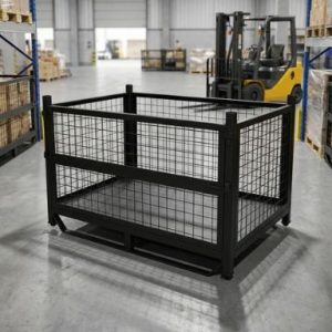 Mesh Side Stillage - Half Drop Front