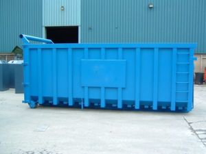 High Sided Ror Skip 30yd Demountable Hook Loader Skip (RORO) - Bluestar